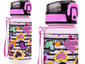 COOLPACK BIDON BRISK MINI SERCA 400ml Blokada Wylania Butelka na wodę Love