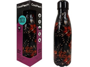 COOLPACK Termos BUTELKA TERMICZNA Na Napoje BIDON 500ml Rio Kwiatki