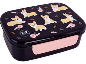 COOLPACK Śniadaniówka z PRZEGRÓDKĄ FOODYX Elisabeth Lunchbox Pieski Corgi