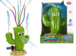 Ogrodowy ZRASZACZ KAKTUS Spryskiwacz FONTANNA NATRYSK Wodna Zabawka