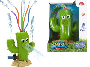Ogrodowy ZRASZACZ KAKTUS Spryskiwacz FONTANNA NATRYSK Wodna Zabawka