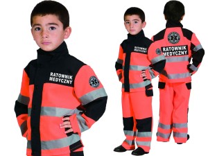 RATOWNIK MEDYCZNY Strój Kostium Karnawałowy rozmiar 116 cm 